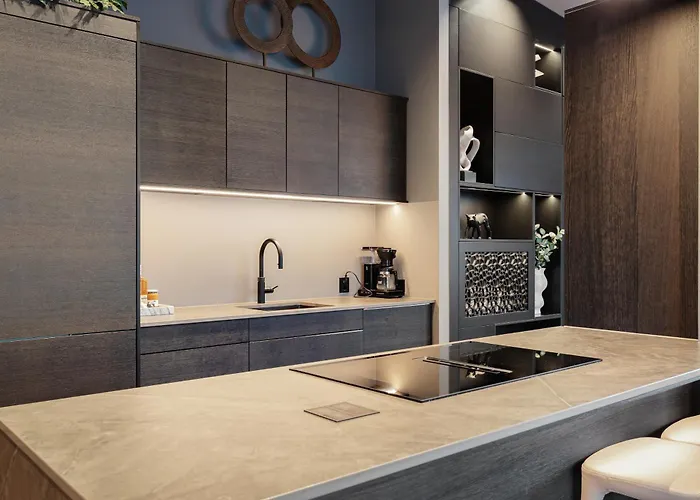 Penthouse With Fjord View And Parking